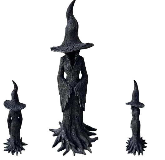 Enchanting Witch Statue – Gothic Halloween Home Decor