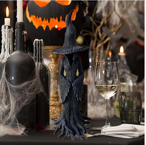 Enchanting Witch Statue – Gothic Halloween Home Decor
